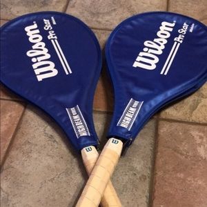 Never used tennis rackets